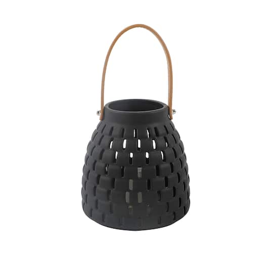 Flora Bunda&#xAE; 6&#x22; Honeycomb LED Ceramic Lantern